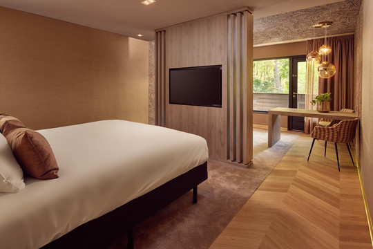 Kom tot rust in onze volledig vernieuwde luxe Junior Suites