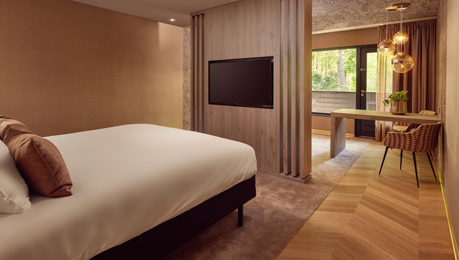 Geniet bij Hotel Arnhem in onze luxe Junior Suite